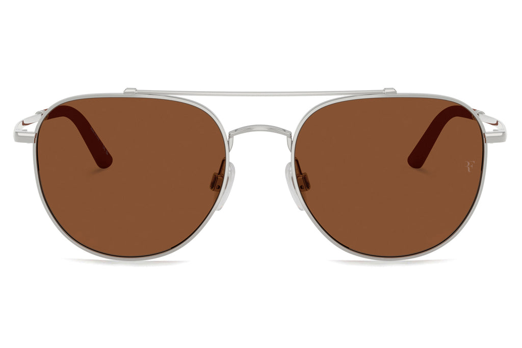 Oliver Peoples - R-10 (OV1346S) Sunglasses Silver with Clay Lenses