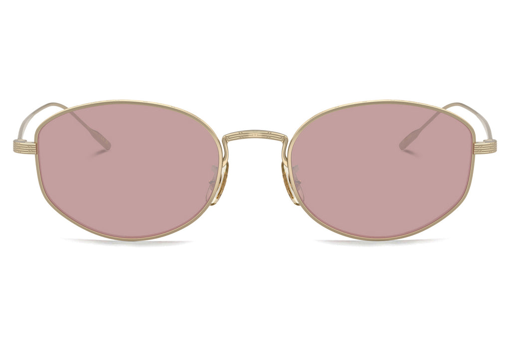 Oliver Peoples - Estra (OV1347ST) Sunglasses Soft Gold with Magenta Photochromic Lenses