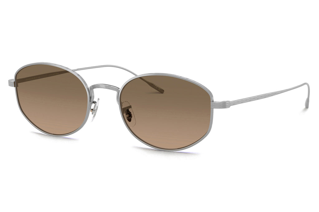 Oliver Peoples - Estra (OV1347ST) Sunglasses Silver with Sandstone Gradient Polar Lenses