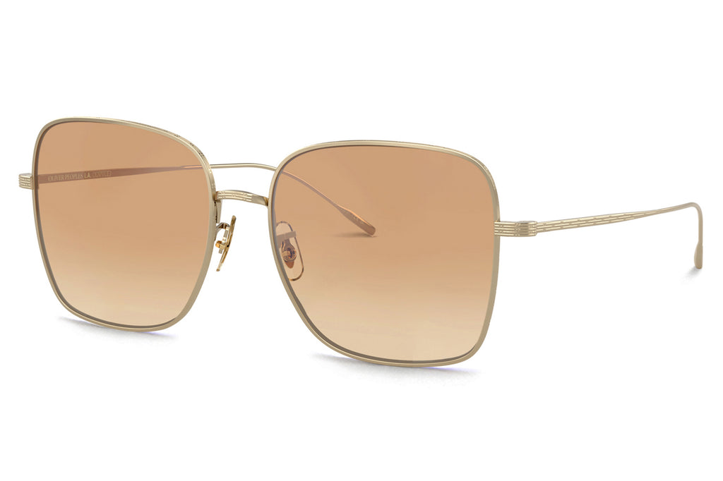 Oliver Peoples - Noralee (OV1348T) Sunglasses Soft Gold with Coral Gradient Mirror Lenses