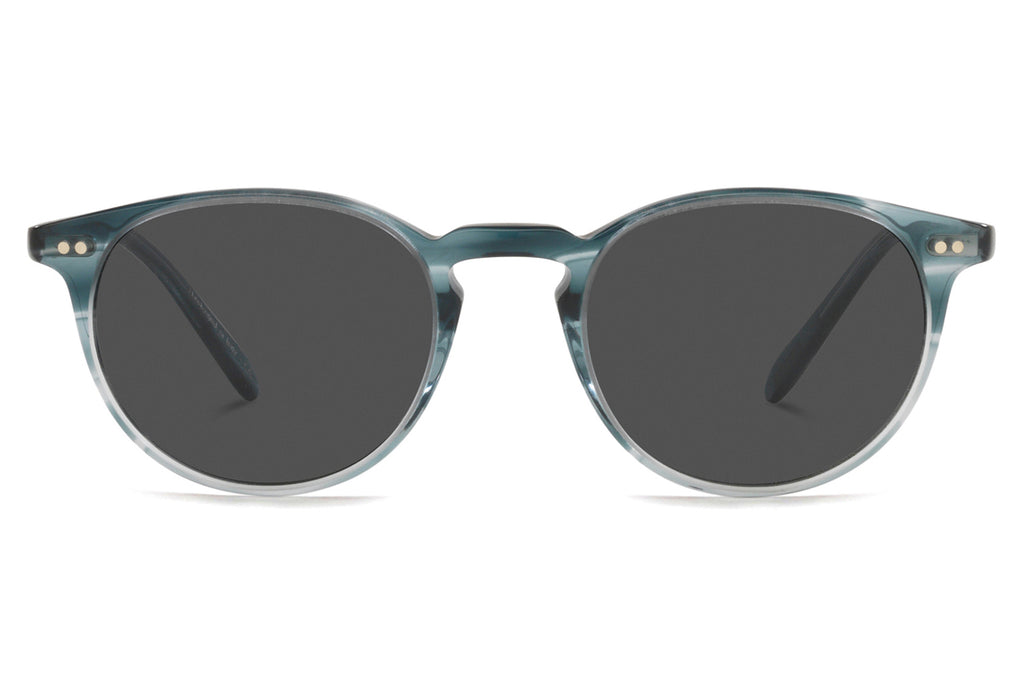 Oliver Peoples - Riley Sun (OV5004SU) Sunglasses Washed Lapis with Carbon Grey Lenses