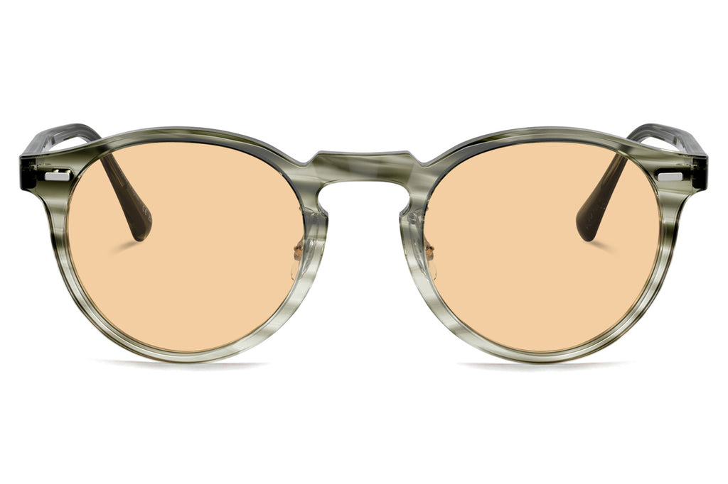 Oliver Peoples - Gregory Peck-F (OV5186F) Sunglasses Washed Jade with Dusk Beach Lenses