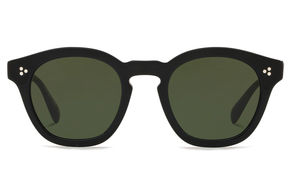 Oliver Peoples - Boudreau L.A (OV5382SU) Sunglasses Black with Dark Green Lenses
