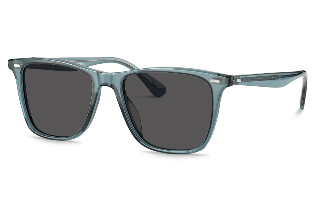 Oliver Peoples - Ollis (OV5437SU) Sunglasses Washed Teal with Carbon Grey Lenses