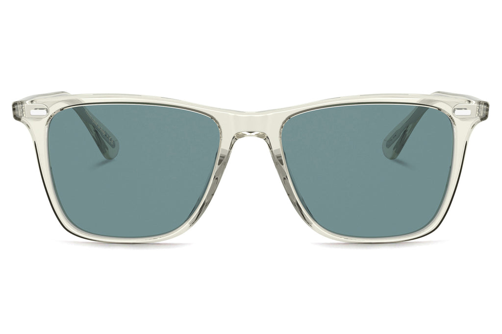 Oliver Peoples - Ollis (OV5437SU) Sunglasses Pale Citrine with Teal Polar Lenses