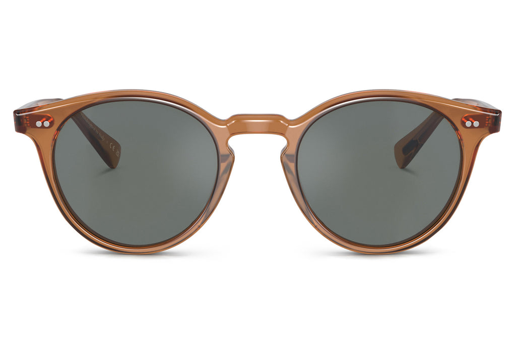 Oliver Peoples - Romare (OV5459SU) Sunglasses Espresso with Regal Blue Lenses