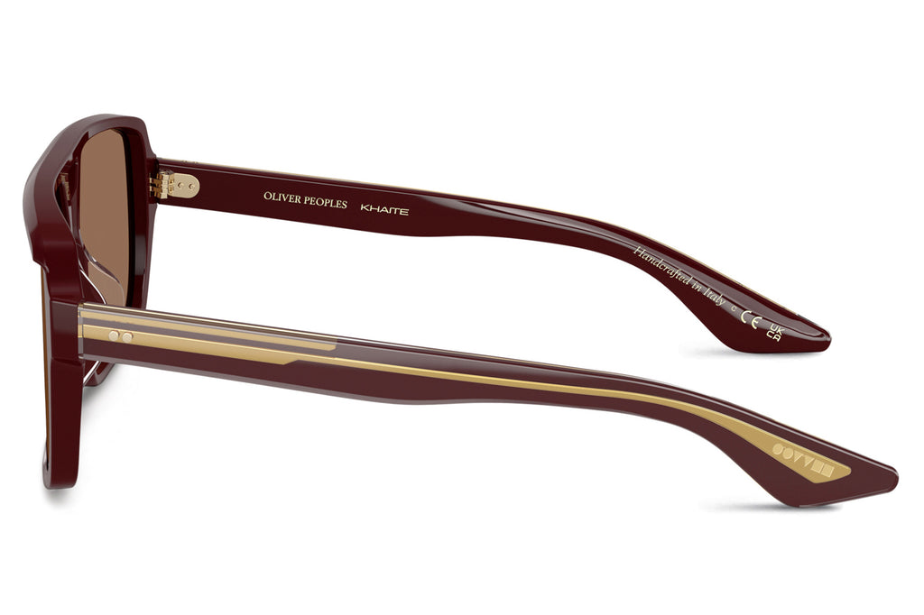 Oliver Peoples - 1977C (OV5520SU) Sunglasses Burgundy with Brown Lenses