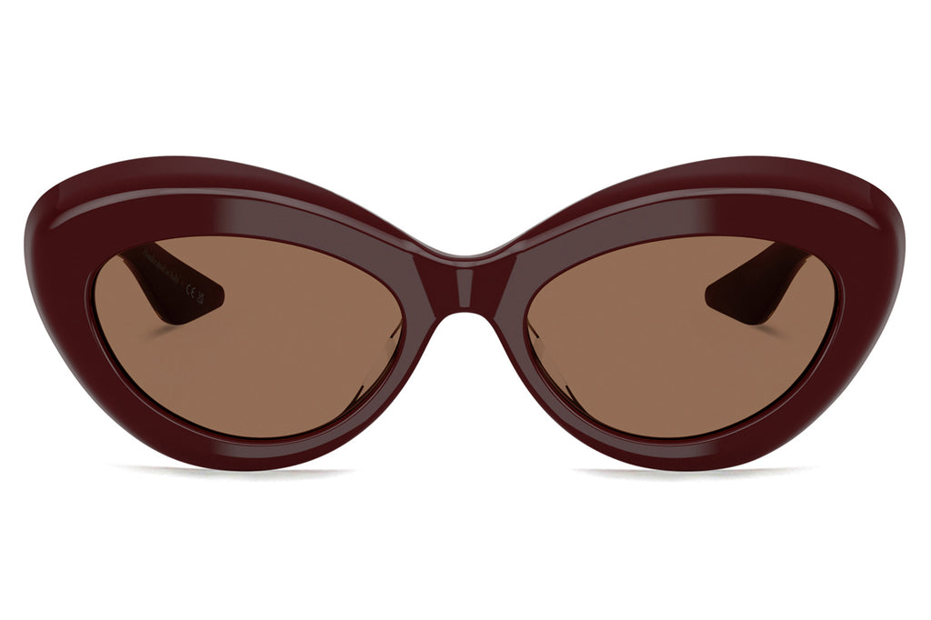 Oliver Peoples - 1968C (OV5523SU) Sunglasses Burgundy with Brown Lenses