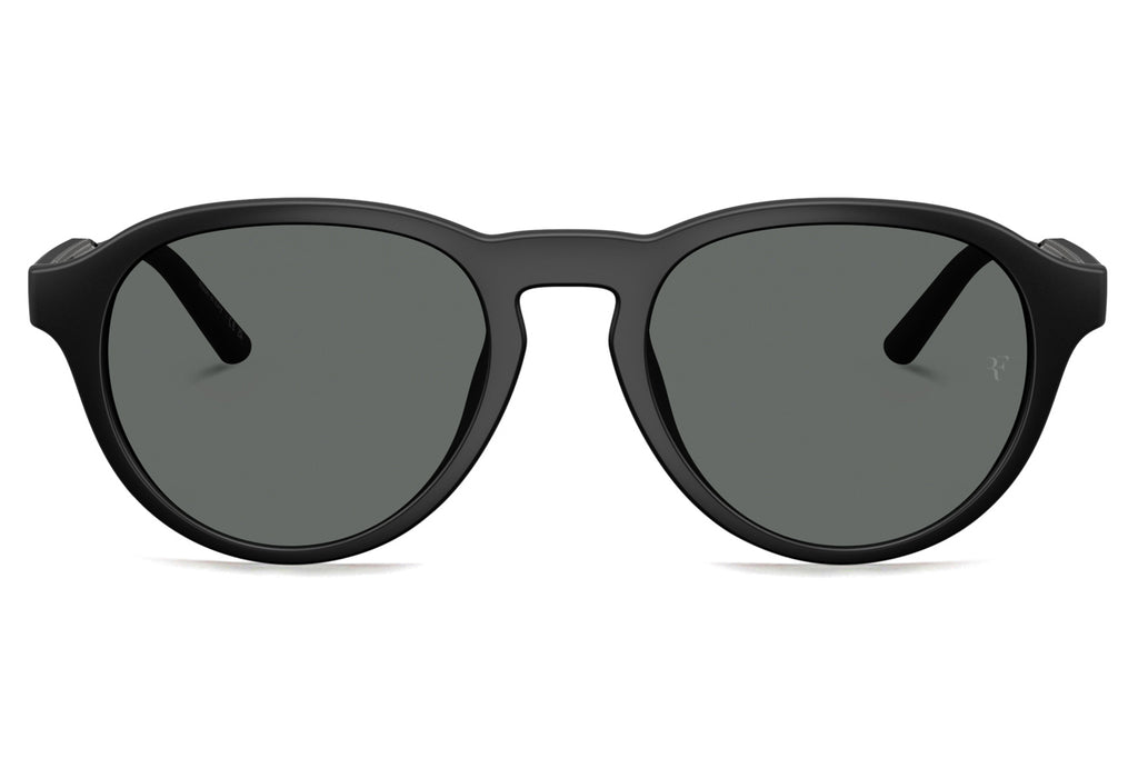 Oliver Peoples - R-8 (OV5557SU) Sunglasses Semi Matte Black with Grey Polar Lenses