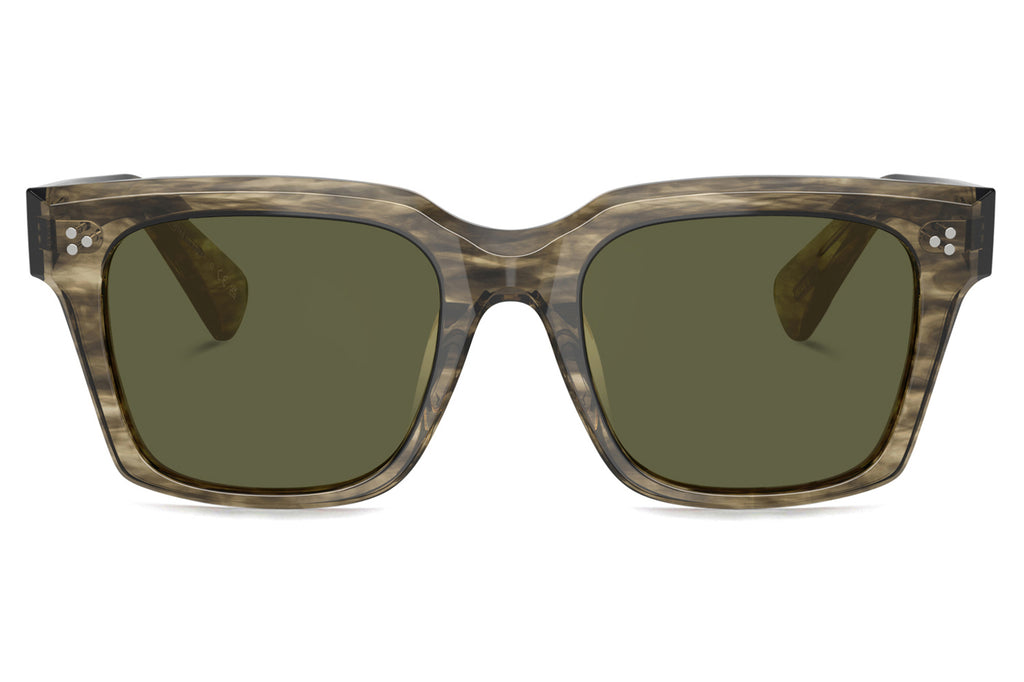 Oliver Peoples - Ollice (OV5564SU) Sunglasses Soft Olive Bark with G-15 Goldtone Lenses