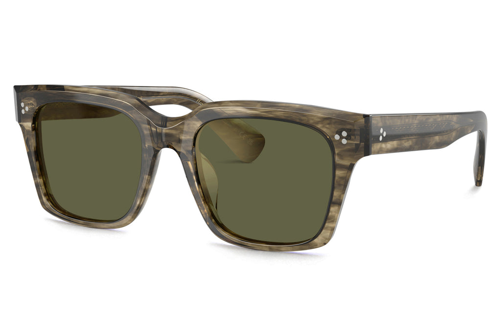 Oliver Peoples - Ollice (OV5564SU) Sunglasses Soft Olive Bark with G-15 Goldtone Lenses