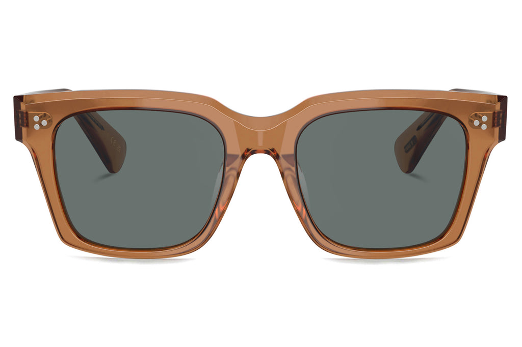 Oliver Peoples - Ollice (OV5564SU) Sunglasses Carob with Regal Blue Lenses