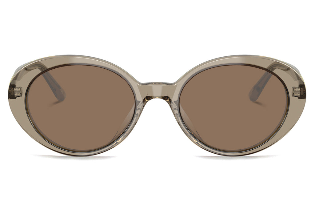 Oliver Peoples - Lumar (OV5565SU) Sunglasses Sencha with Cognac Mirror Lenses