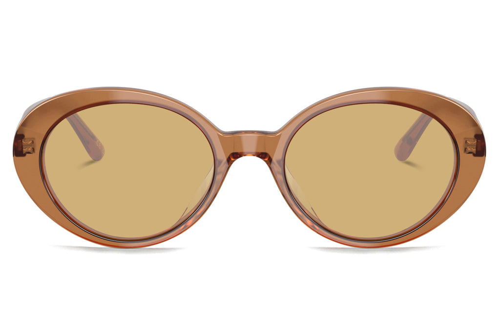 Oliver Peoples - Lumar (OV5565SU) Sunglasses Carob with Yellow Lenses