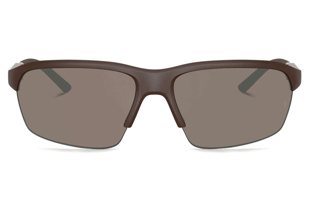 Oliver Peoples - R-6 (OV5572S) Sunglasses Semi Matte Umber with Sierra Flash Mirror Lenses