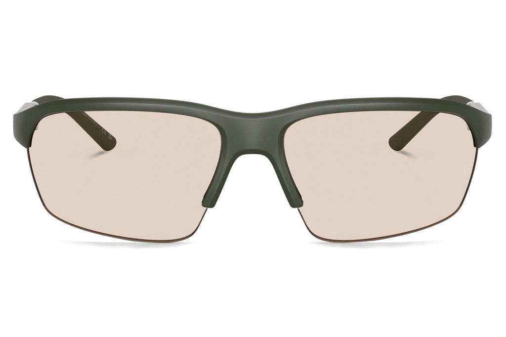 Oliver Peoples - R-6 (OV5572S) Sunglasses Semi Matte Green Smoke with Sable Photochromic Lenses