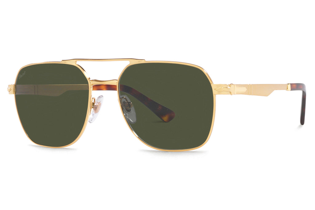 Persol - PO1004S Sunglasses Gold with Green Lenses (515/31)