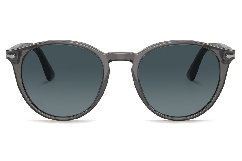 Persol - PO3152S Sunglasses Transparent Grey with Blue Gradient Lenses (1196S3)