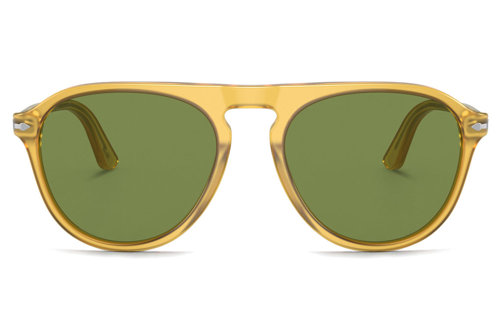 Persol - PO3302S Sunglasses Miele with Green Lenses (204/4E)