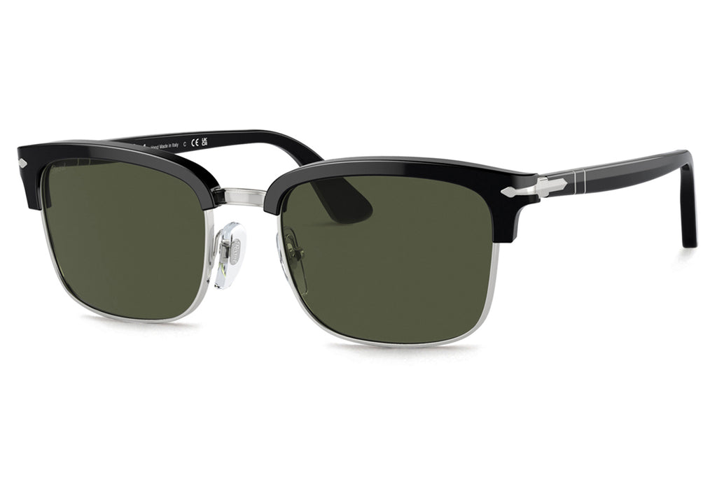 Persol - PO3327S Sunglasses Black with Green Lenses (95/31)