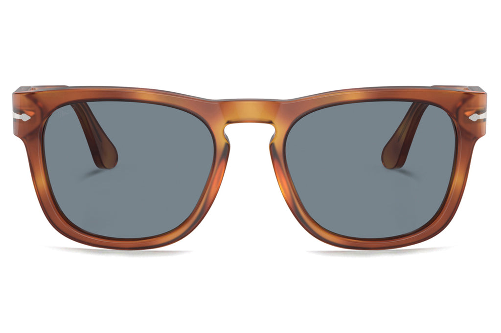 Persol - PO3333S Sunglasses Terra Di Siena with Light Blue Lenses (96/56)