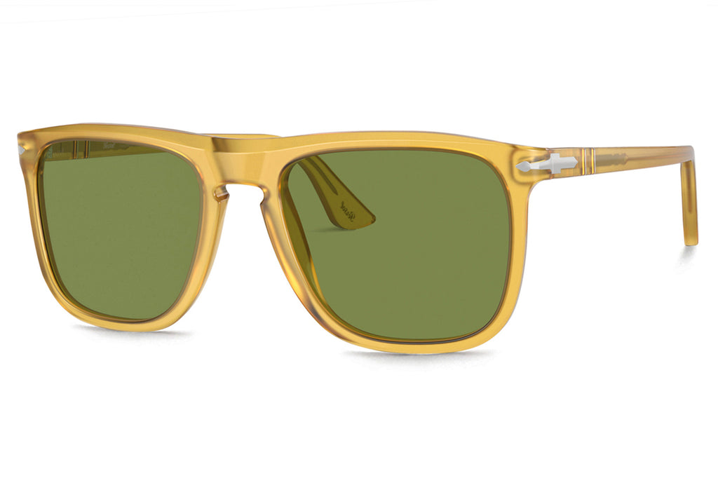 Persol - PO3336S Sunglasses Miele with Green Lenses (204/4E)