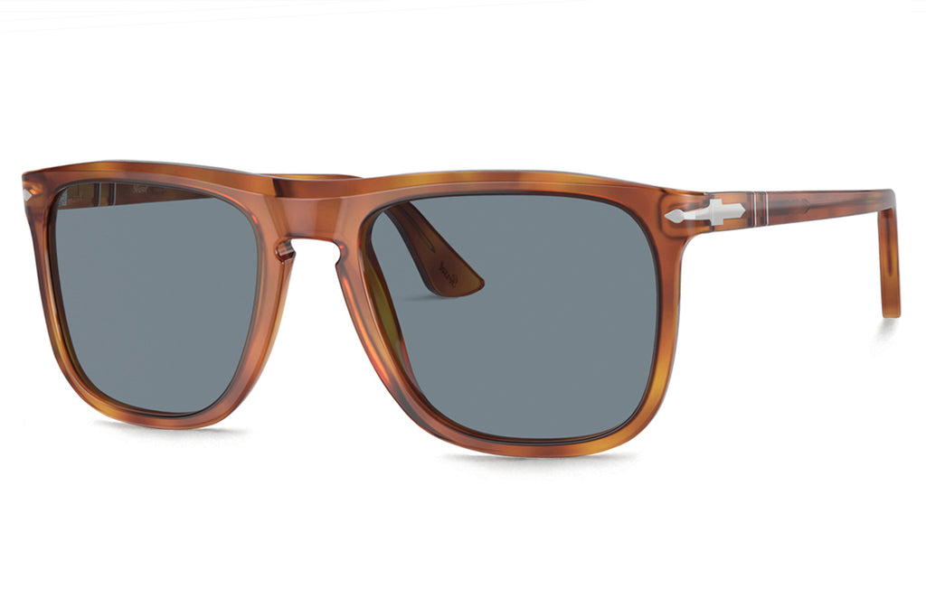 Persol - PO3336S Sunglasses Terra Di Siena with Light Blue Lenses (96/56)