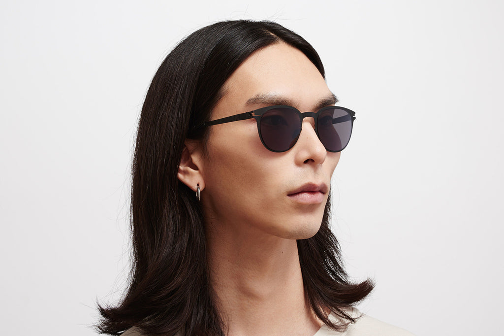 MYKITA - Truman Sunglasses Black with Polarized Pro Hi-Con Grey Lenses