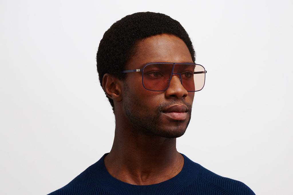 MYKITA - Studio 12.2 Sunglasses Mulberry with Nude Solid Lenses