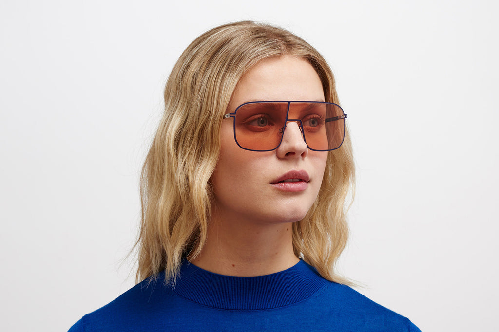 MYKITA - Studio 12.2 Sunglasses Mulberry with Nude Solid Lenses