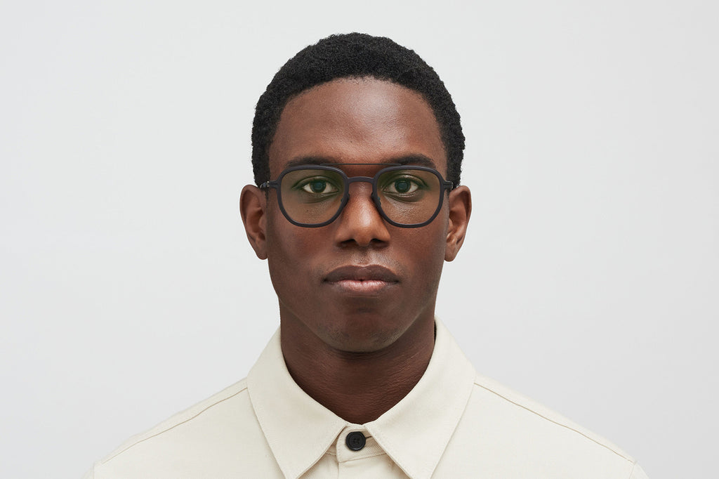 MYKITA Mylon - Alder Eyeglasses MH6 - Pitch Black/Black