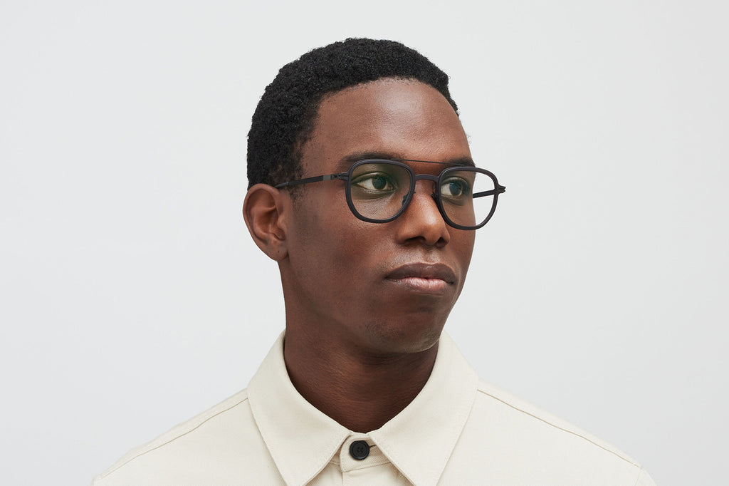 MYKITA Mylon - Alder Eyeglasses MH6 - Pitch Black/Black