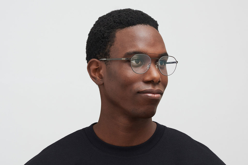 MYKITA | Leica - ML07 Eyeglasses Leica Anthracite/Jet Black Edges