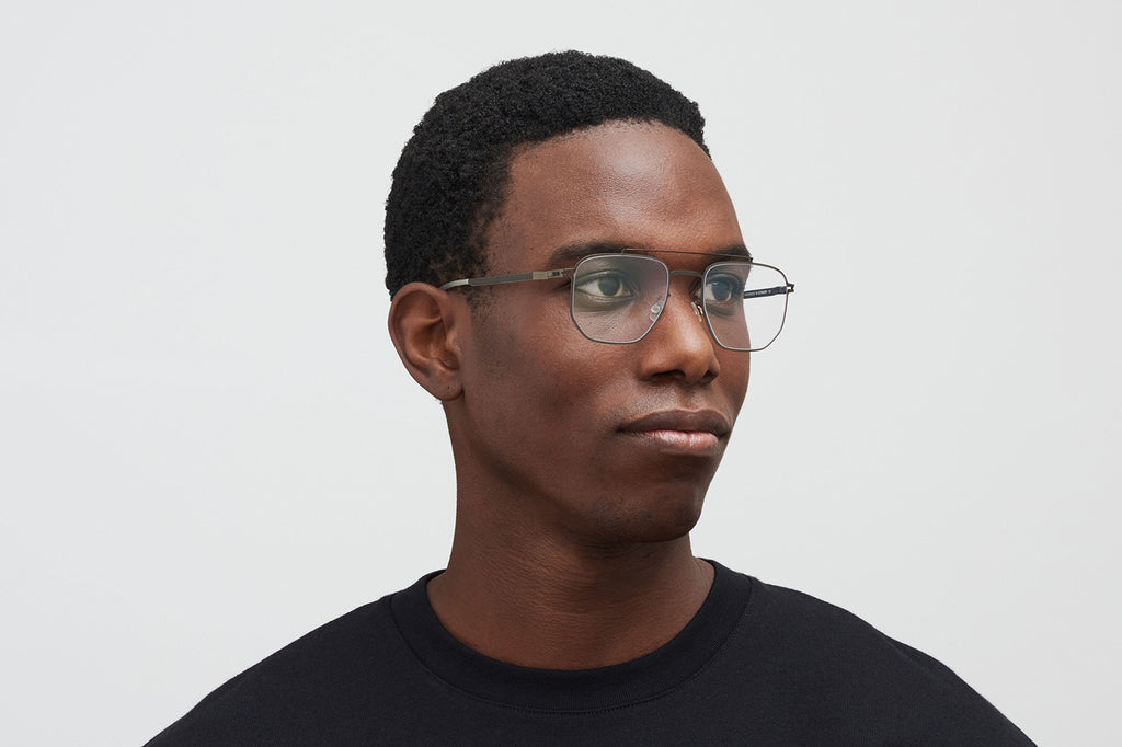 MYKITA | Leica - ML08 Eyeglasses Leica Anthracite/Jet Black Edges