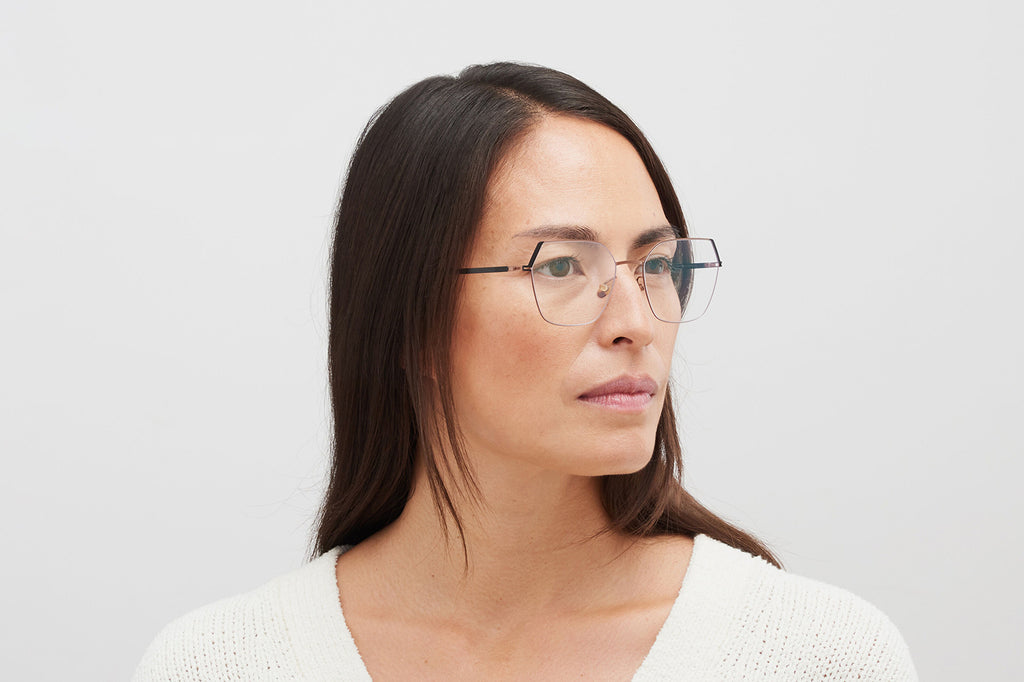 MYKITA - Stine Eyeglasses Shiny Copper/Black