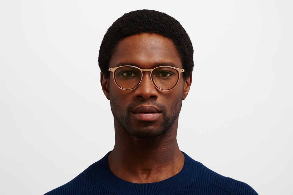 MYKITA® - Siwa Eyeglasses Champagne Gold/Pine Honey