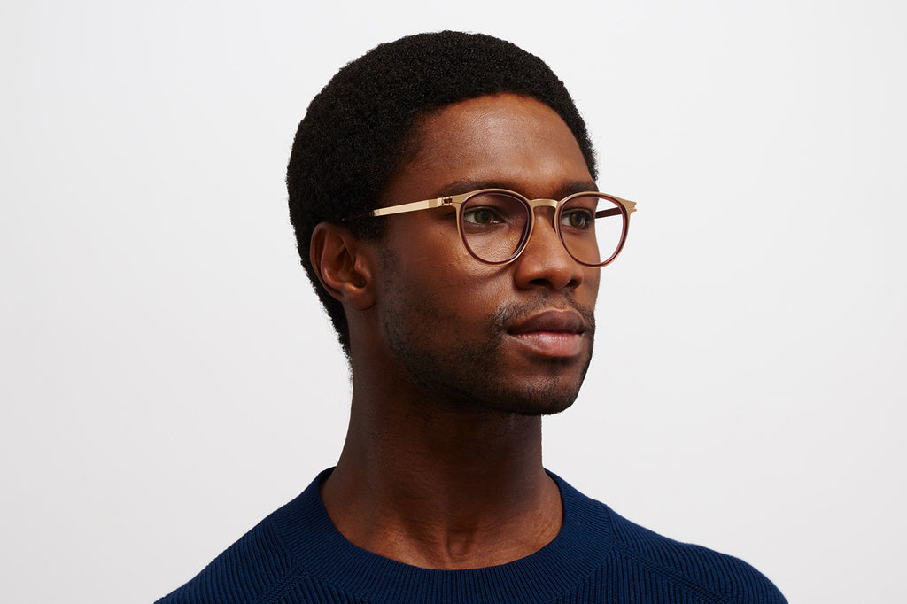 MYKITA® - Siwa Eyeglasses Champagne Gold/Pine Honey