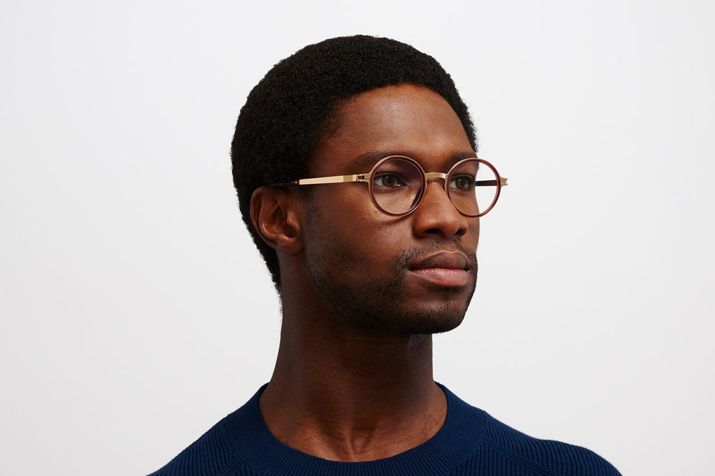 MYKITA - Dayo Eyeglasses Champagne Gold/Pine Honey