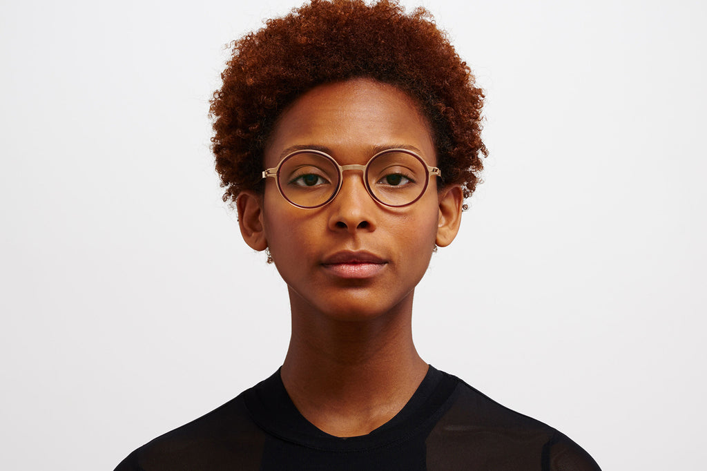 MYKITA - Dayo Eyeglasses Champagne Gold/Pine Honey