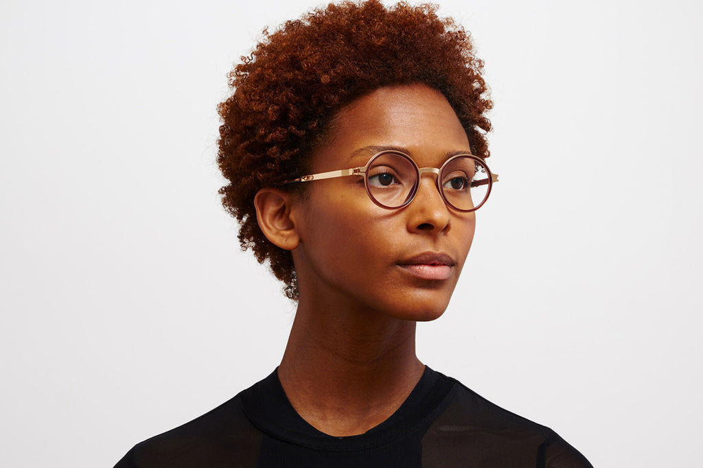 MYKITA - Dayo Eyeglasses Champagne Gold/Pine Honey