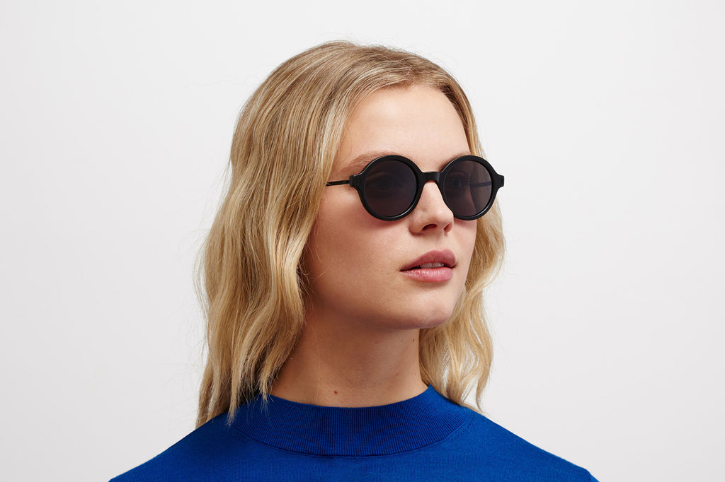 MYKITA - Esbo Sunglasses Matte Black/Black with Polarized Pro Hi-Con Grey Lenses