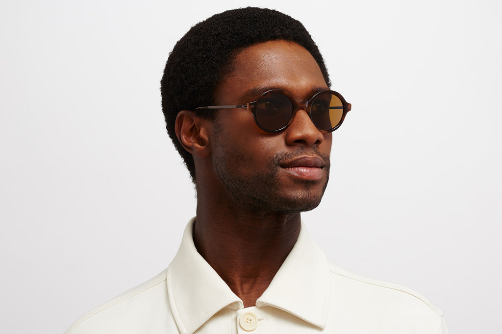 MYKITA - Esbo Sunglasses Zanzibar/Mocca with Polarized Pro Amber Brown Lenses