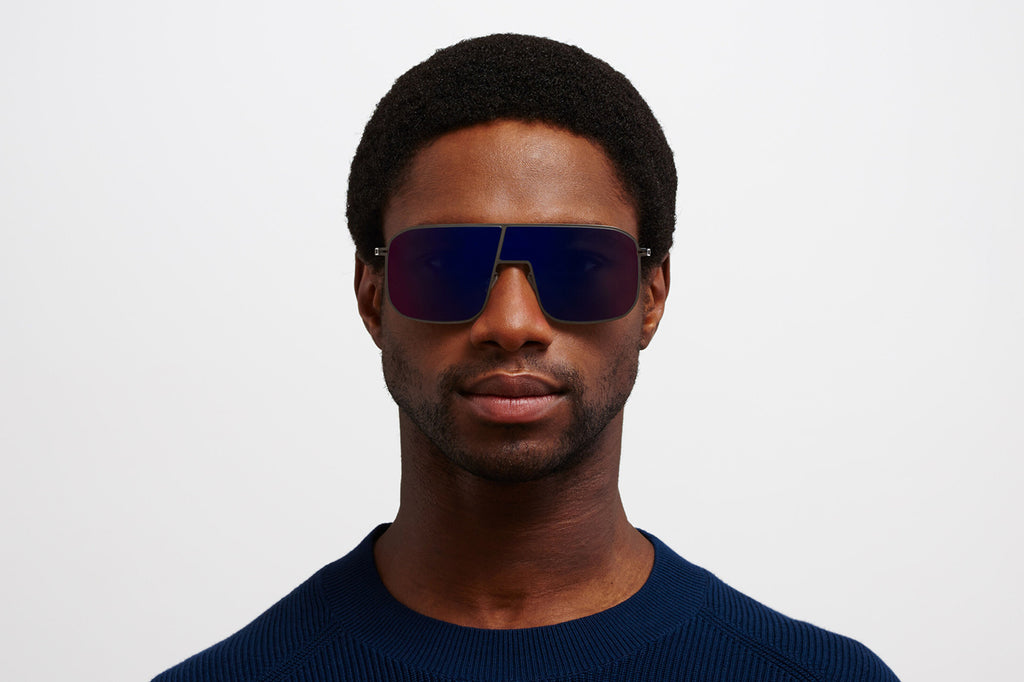 MYKITA - Studio 12.2 Sunglasses Shiny Graphite with Infrared Flash Lenses