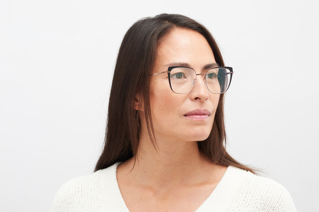 MYKITA® - Viola Eyeglasses Shiny Copper/Jet Black