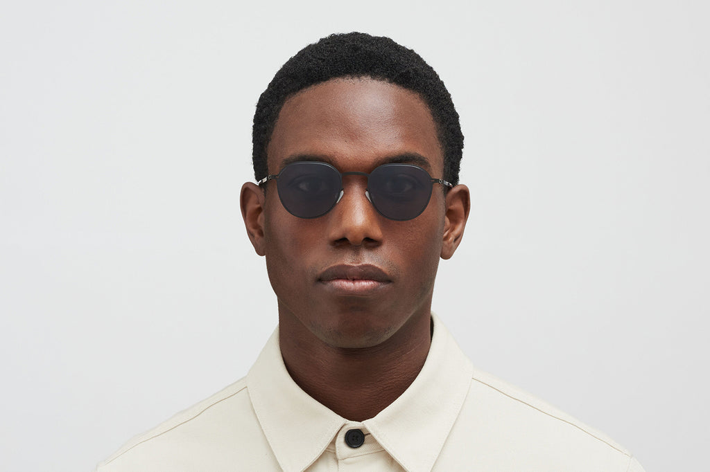 MYKITA - Talvi Sunglasses Black with Polarized Pro Hi-Con Grey Lenses