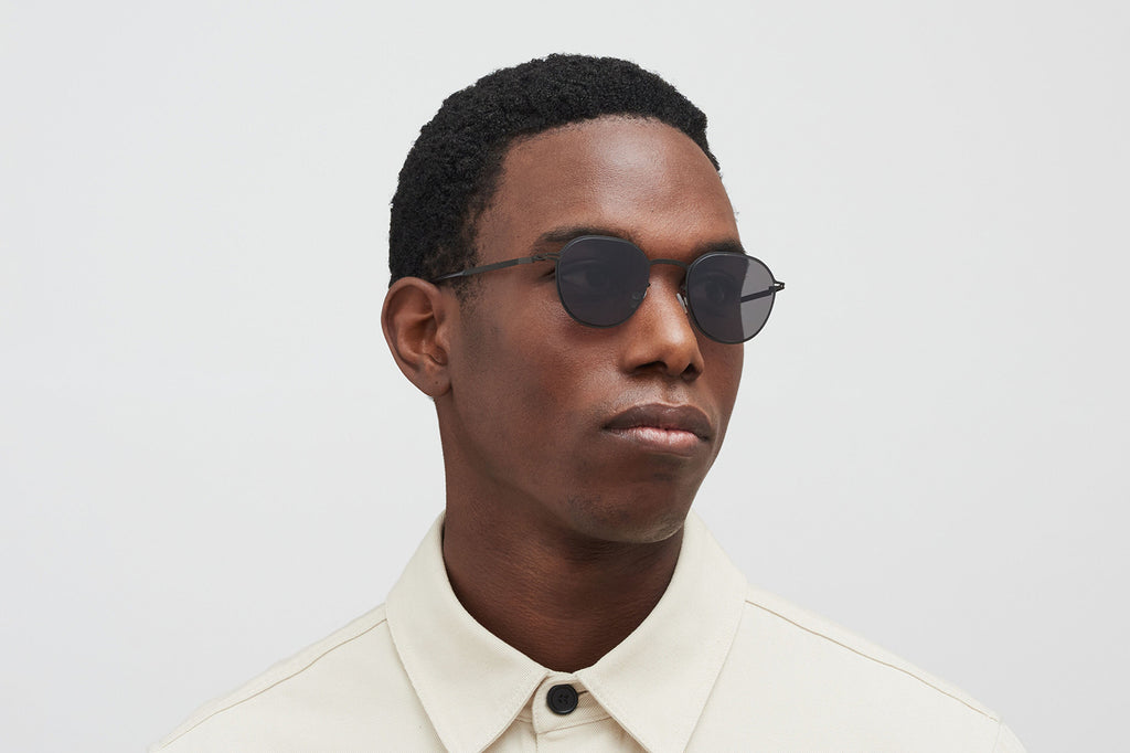 MYKITA - Talvi Sunglasses Black with Polarized Pro Hi-Con Grey Lenses