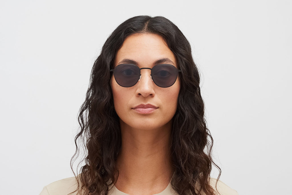 MYKITA - Talvi Sunglasses Black with Polarized Pro Hi-Con Grey Lenses