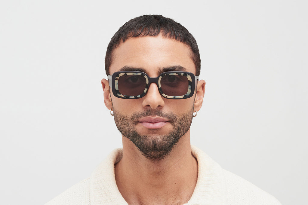 MYKITA - Studio 13.1 Sunglasses MA10 - Pitch Black/Creamy Cookie with Terra Solid Lenses