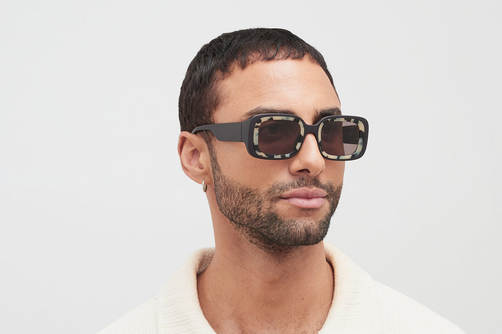 MYKITA - Studio 13.1 Sunglasses MA10 - Pitch Black/Creamy Cookie with Terra Solid Lenses