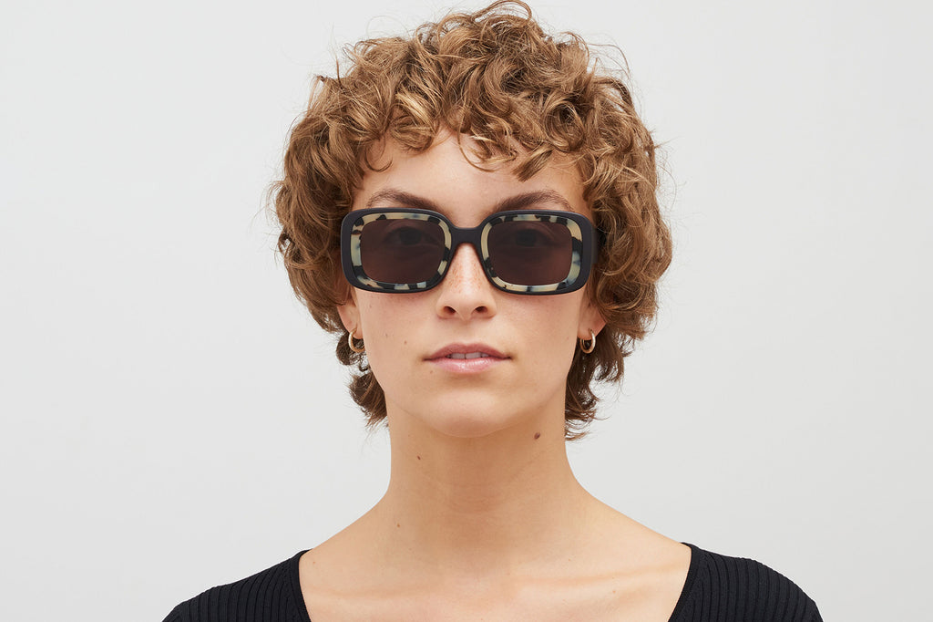 MYKITA - Studio 13.1 Sunglasses MA10 - Pitch Black/Creamy Cookie with Terra Solid Lenses